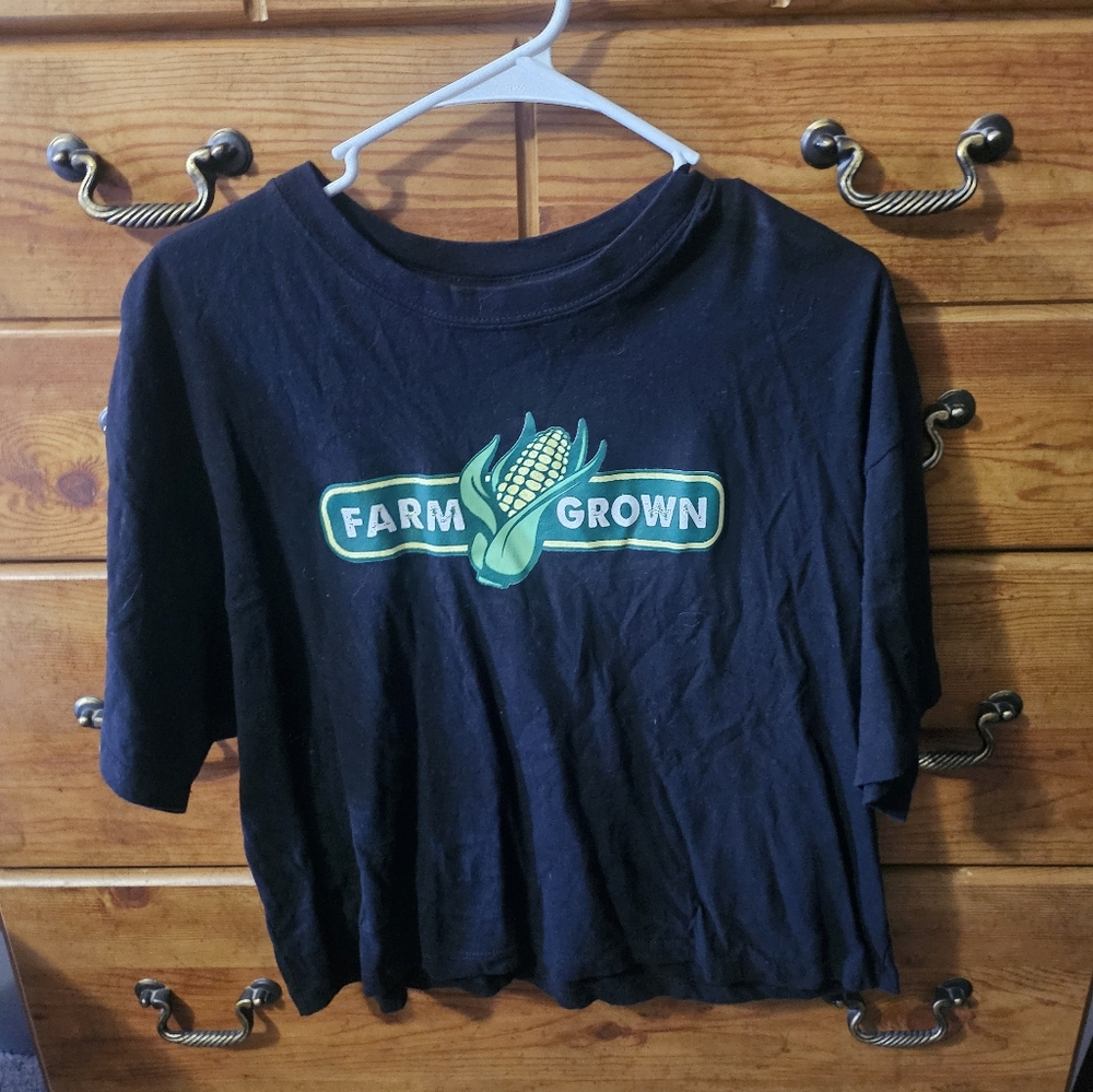 Farm Grown Black Short Sleeve Tee